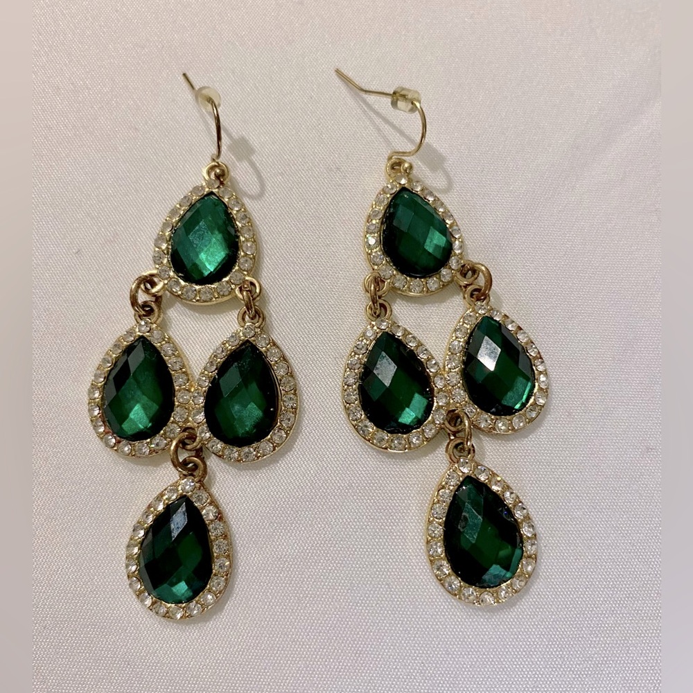 INC Gold Tone Drop Earrings